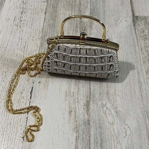 Elegant Gold and Silver Mini Bag - Picture 1 of 10